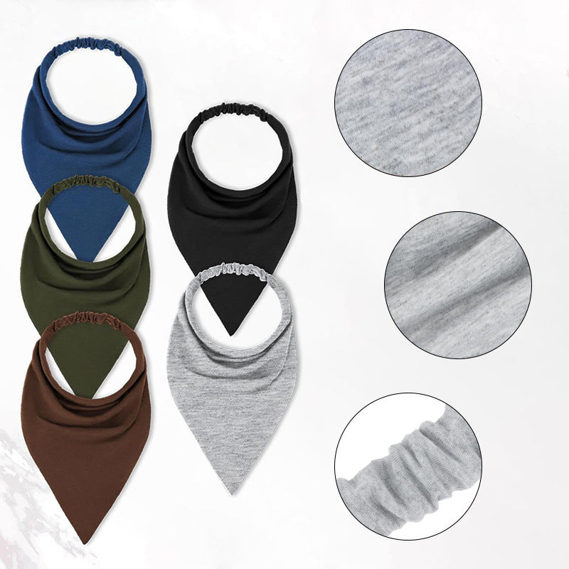 Châle triangulaire , uni, confortable