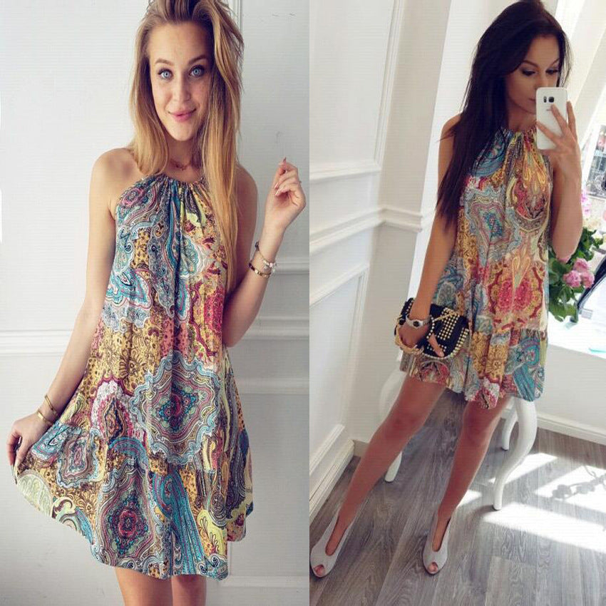 Modèle Brunna – Robe fluide à dos nu