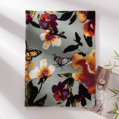 Écharpe en cachemire artificiel pour femme