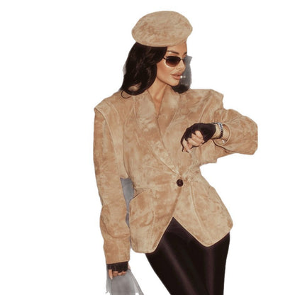 Veste blazer femme à coupe moderne et élégante