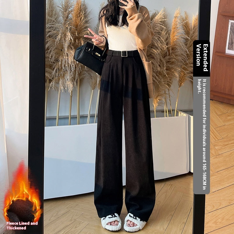 Pantalon Large Taille Haute Confortable et Stylé