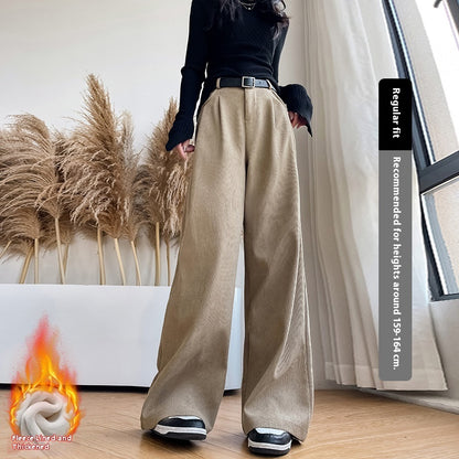 Pantalon Large Taille Haute Confortable et Stylé