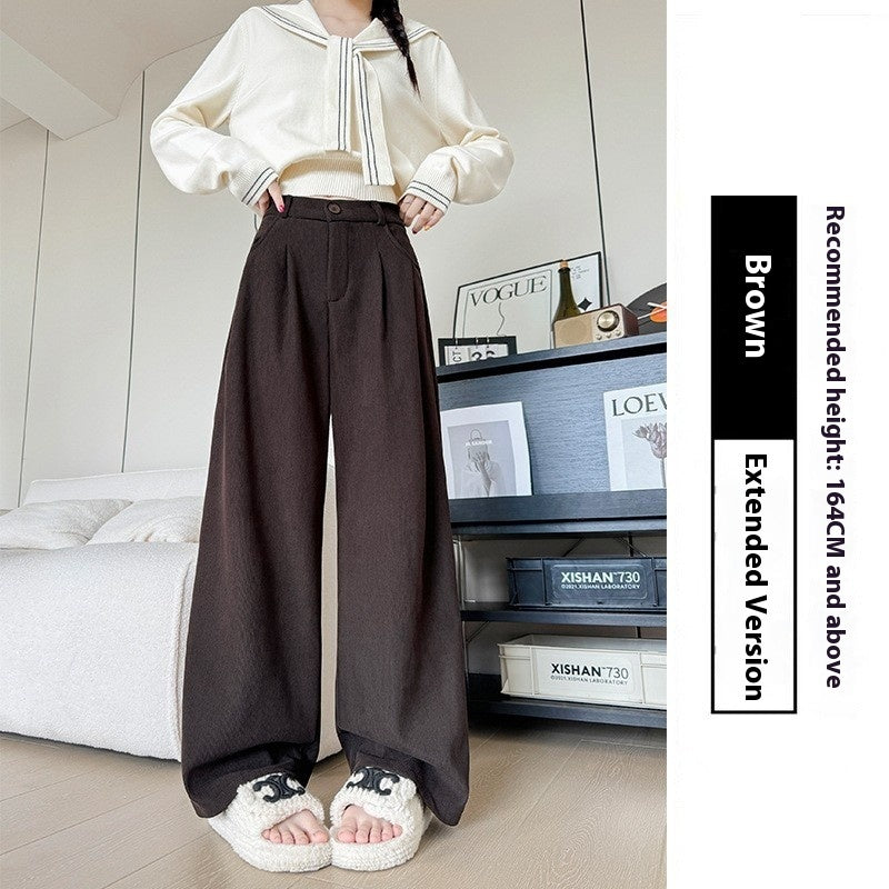 Pantalon Large Taille Haute Confortable et Stylé